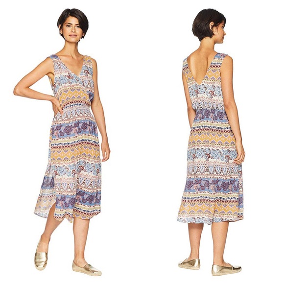 O'Neill Dresses & Skirts - O’NEILL Strapless Keena Midi Dress Sz Lg